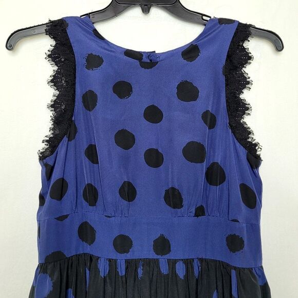 Corey Lynn Calter Polka Dot Midi Dress Size 8 - Picture 2 of 11